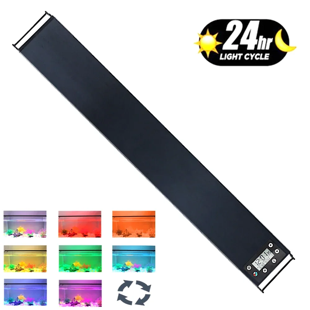 120cm Aquarium 24/7 Full Spect - đánh giá và giá Aquarium Plant Light