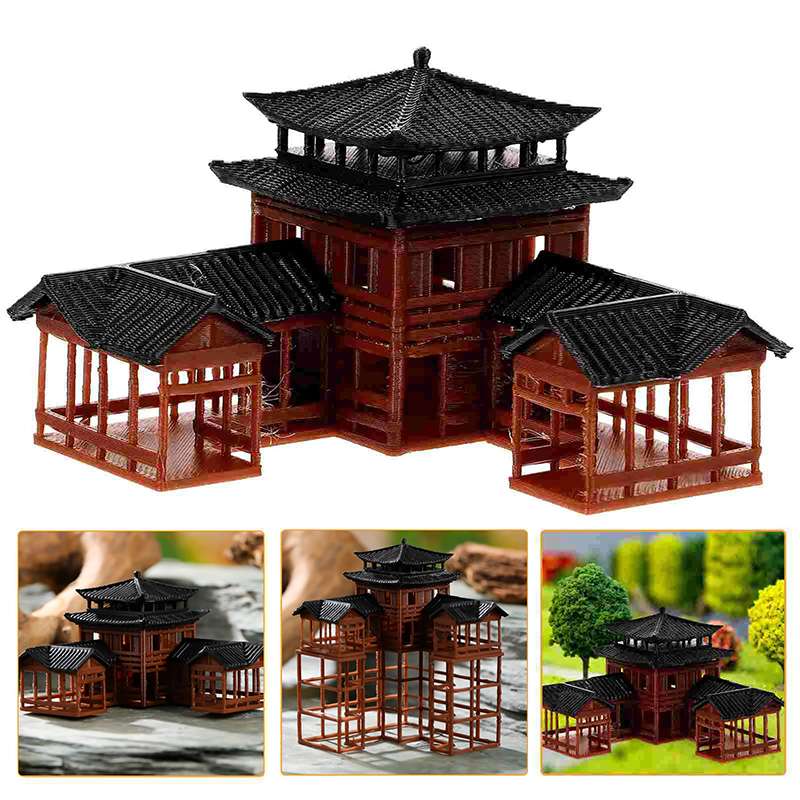 Ancient Building Model Miniatu - đánh giá và giá Aquarium Moss