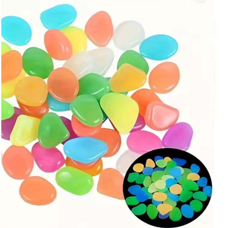 200pcs 1cm glow in dark pebble - đánh giá và giá Plant Aquarium Pot