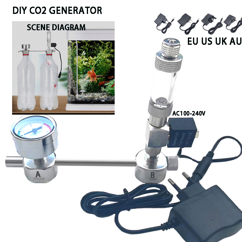 Aquarium DIY CO2 Generator Sys - đánh giá và giá Aquarium Liquid Carbon