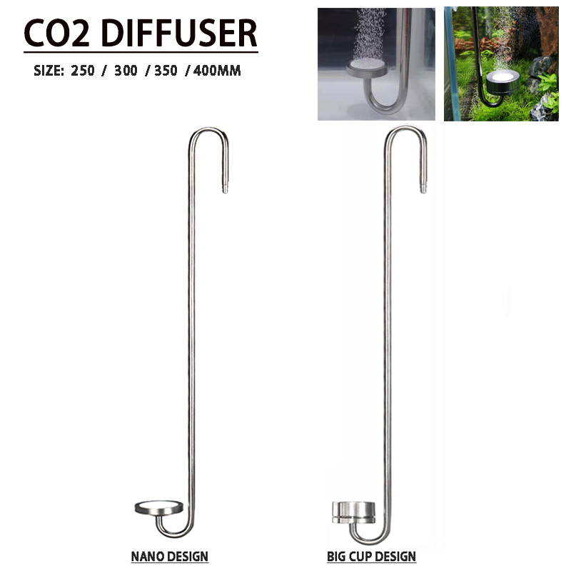 ZRDR Bể Cá CO2 Khuếch Tán Thép - đánh giá và giá Aquarium Liquid Carbon