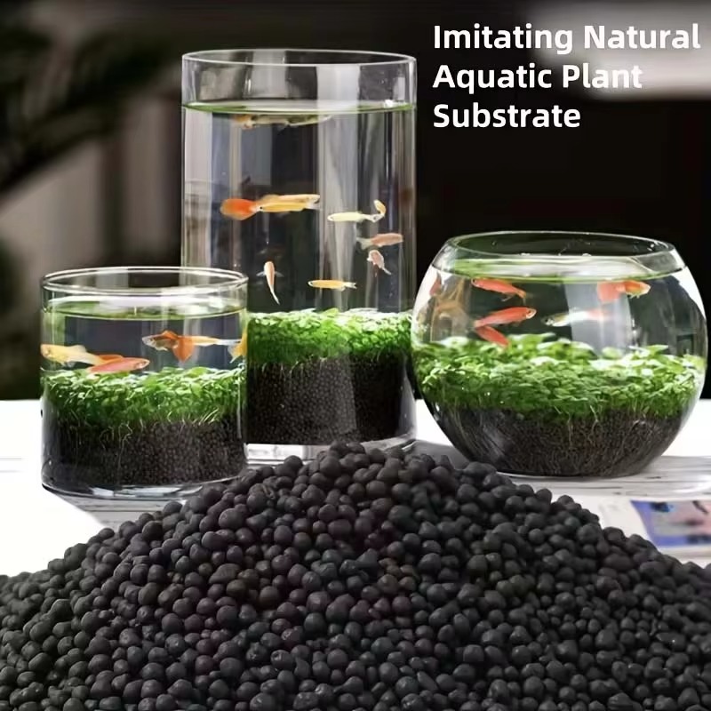 Black Aquarium Substrate Soil  - đánh giá và giá Aquarium Plant Substrate