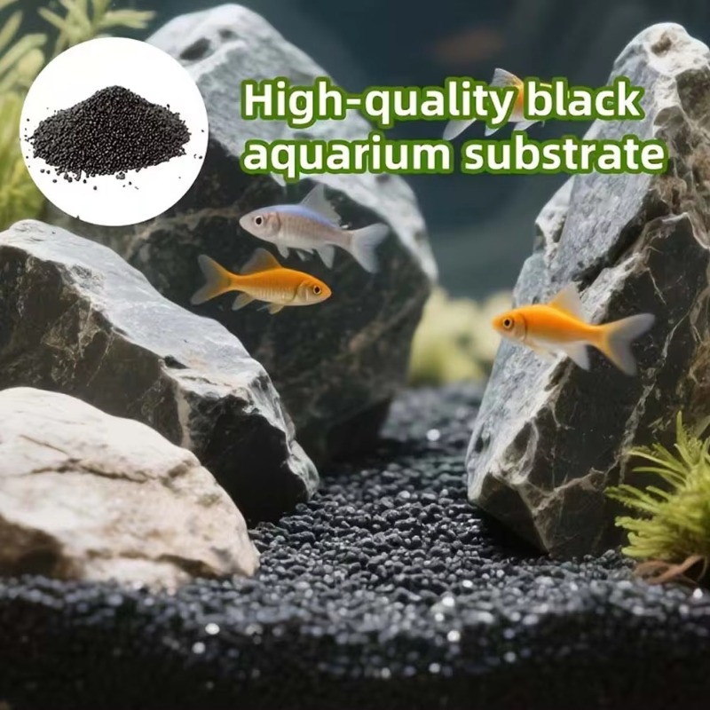 Black Aquarium Substrate Soil  - đánh giá và giá Aquarium Plant Substrate