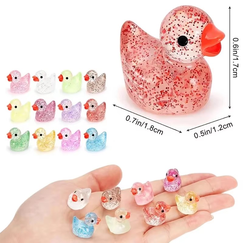 ~ Miniature Resin Duck with Pu - đánh giá và giá Plant Aquarium Pot