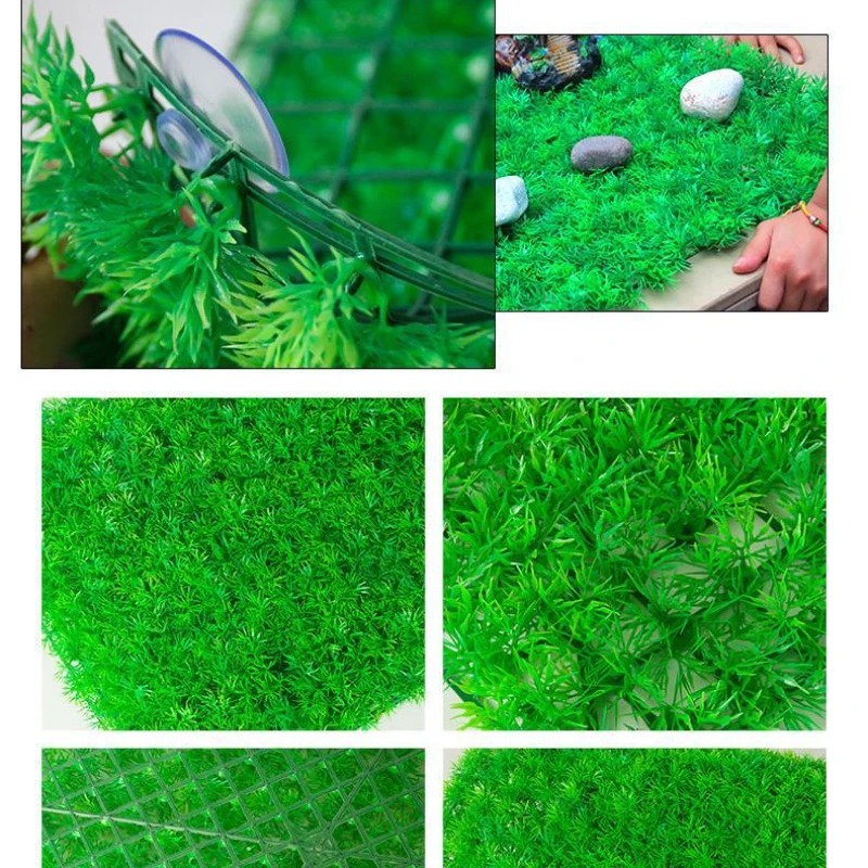 Artificial Grass Lawn Aquarium - đánh giá và giá Aquarium Plants Live